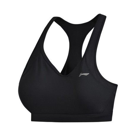 AUBP014-3 Sports Bra Tight Fit Standard Black L