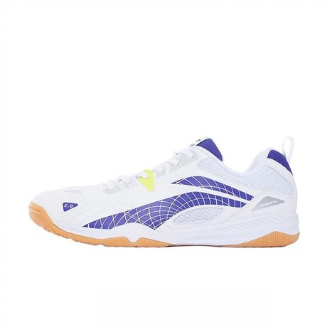 Unisex Tischtennisschuh Hawk Eye 2.0 - weiß/blau - APTT005-1 EU 46 1/3 = US 12