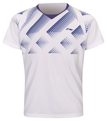 Kinder Sparset Shirt und Short Team Line weiß/blau - AATS100-1 170