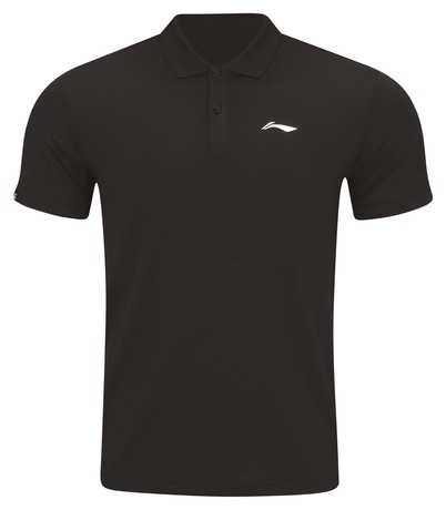 Herren Sport-Poloshirt Teamline schwarz - APLR125-3 L = M EU