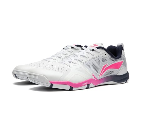 Unisex Tischtennisschuh Hawk Eye 2.0 Pro - weiß-pink - APPU023-8 EU 41 = US 8