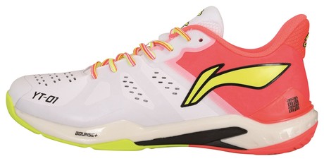 Unisex Badmintonschuh Wolke weiß/rot - AYAS028-4 EU 40 1/3 -US 7,5 -250 mm 