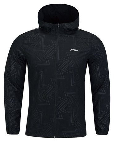 Herren Windbreaker schwarz - AYYR001-1 XL = L EU