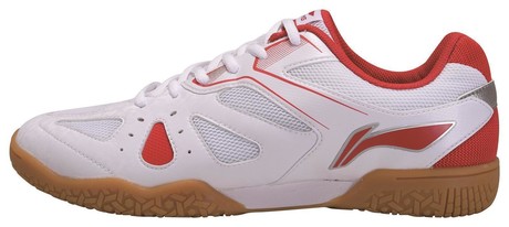 Herren Tischtennisschuh Hawk Eye - weiß/rot - APTP003-2 EU 41 = US 8