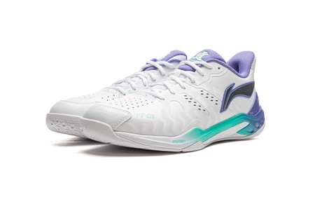 Unisex Badmintonschuh Wolke 2 - weiß - AYZU017-1 EU 39 2/3 -US 7 -245 mm 