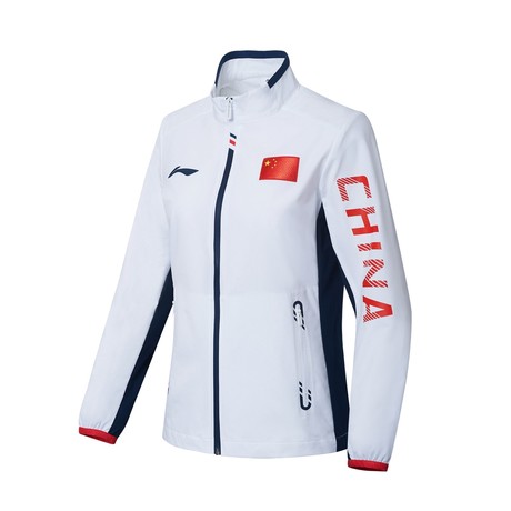 Tischtennis Herren China National Team Jacke - weiß - AYYT001-1 M = S EU